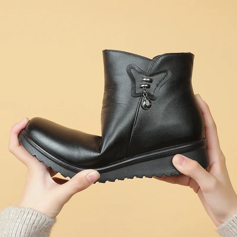 Bota Feminina Térmica Preto Vancouver