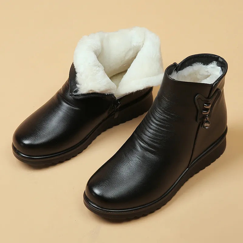 Bota Feminina Térmica Preto Vancouver